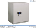 Fire Star Plus 3 Caja Fuerte Para Datos ignífuga (210 LTO) - Grado I de resistencia al robo / Prueba de resistencia al fuego de 120 min