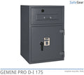 Gemini Pro D-I 340 Deposittresor (384 L) - Einbruchschutzprüfung D-I - Schlüsselschloss