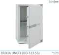 Brixia Uno 4 Caja Fuerte (88 L) - Bisagras a la izquierda - Grado de prueba contra robos I - Cerradura Electrónica