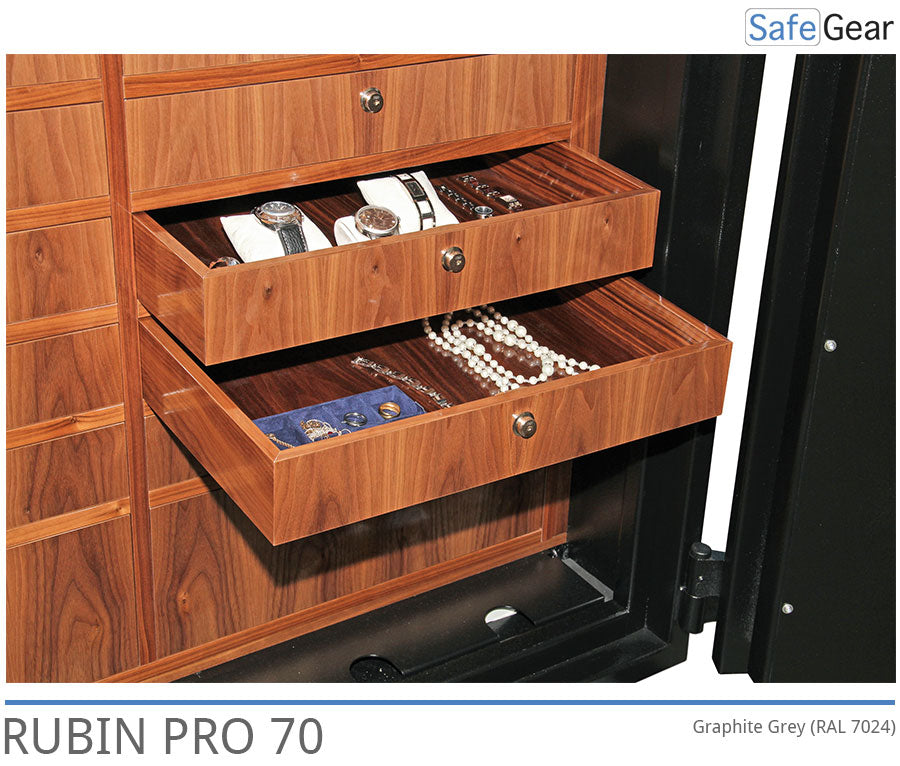 Rubin Pro 70 - Caja Fuerte de seguridad (734 litros) - Prueba de robo Grado 3