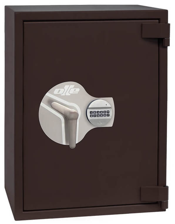 Ollé III-4 Grade 3 safe with code lock, front view