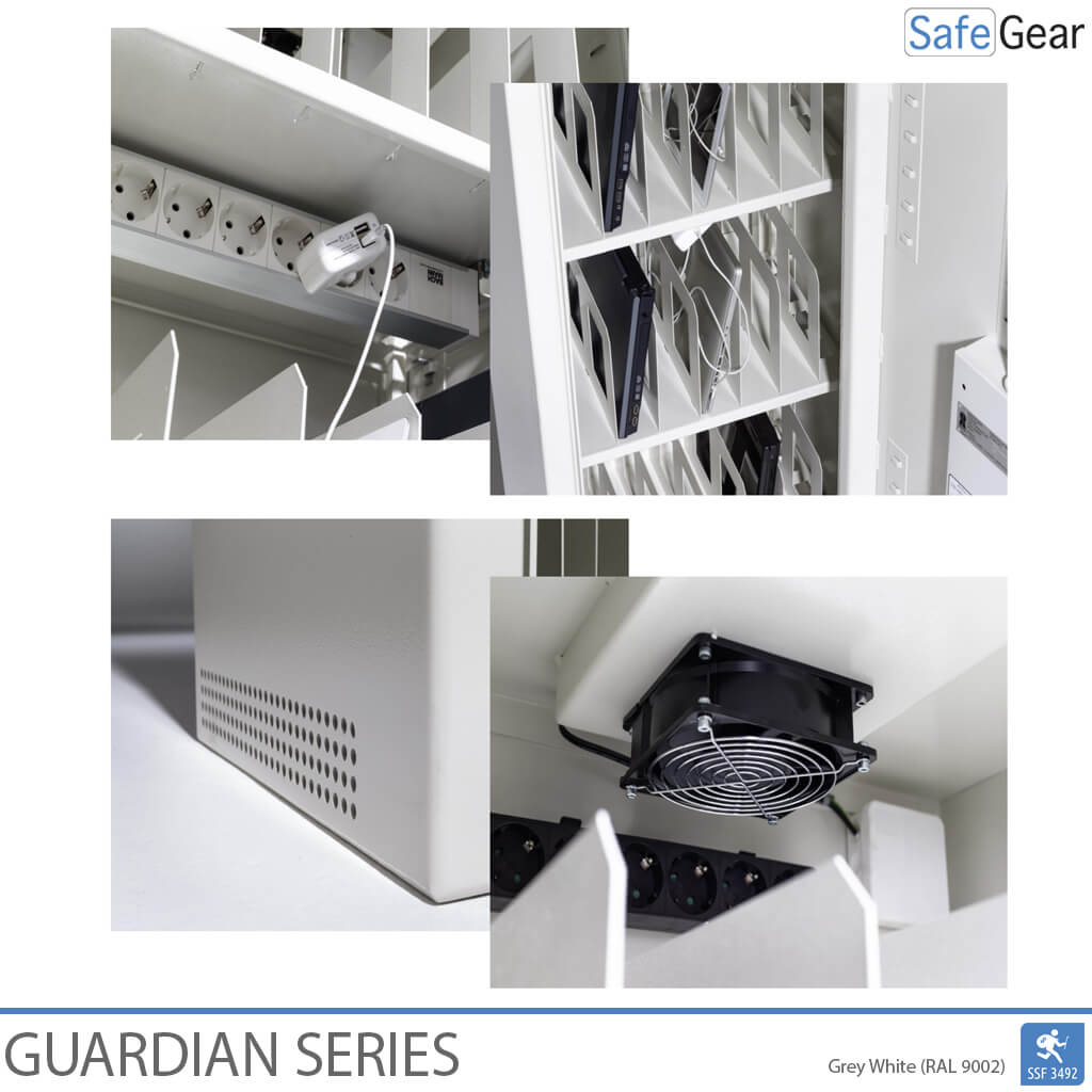 Guardian 1900 - 40 portátiles con carga - Prueba de robo SSF 3492