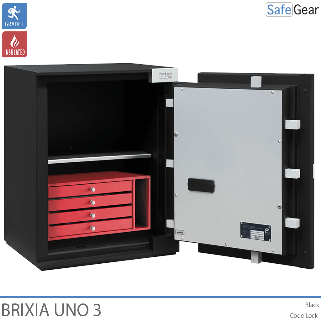 Caja Fuerte Brixia Uno 3 (66 L) - Grado de Resistencia al Robo I - Cerradura Electrónica