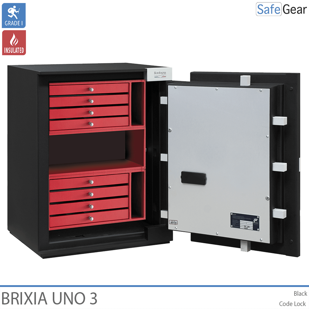 Caja Fuerte Brixia Uno 3 (66 L) - Grado de Resistencia al Robo I - Cerradura Electrónica