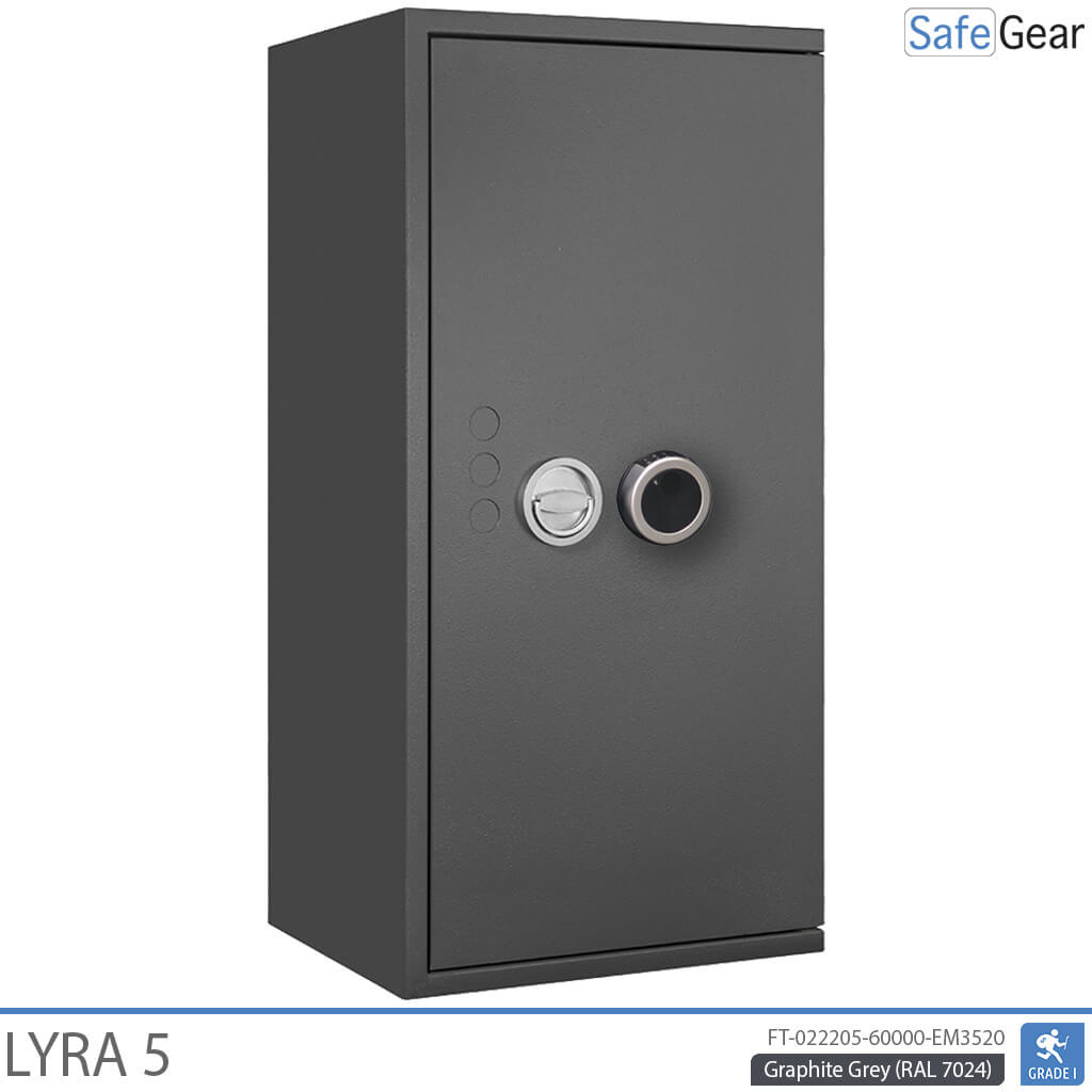Lyra 5 - Caja Fuerte de seguridad (109 Litros) - Prueba antirrobo Grado 1