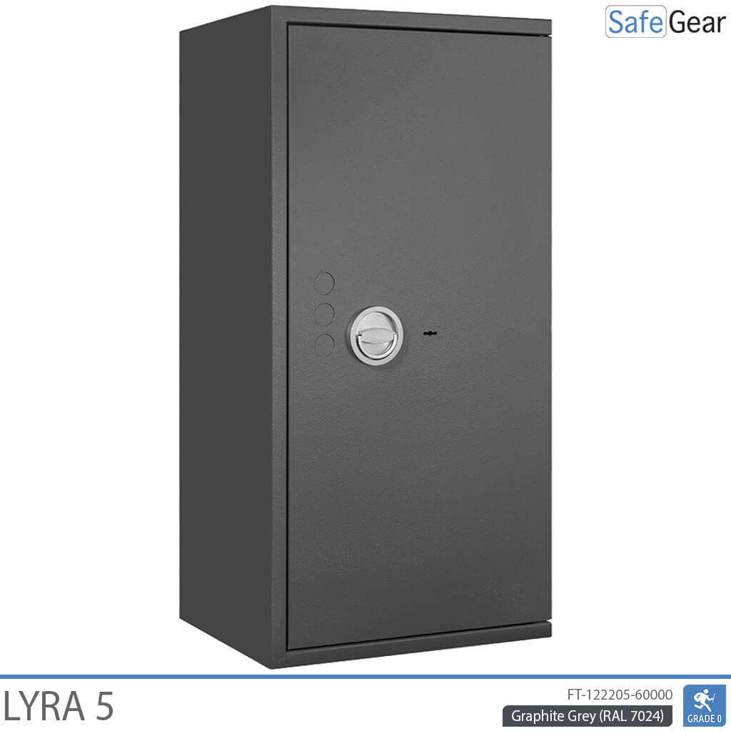 Lyra 5 - Caja Fuerte de seguridad (109 Litros) - Prueba antirrobo Grado 0