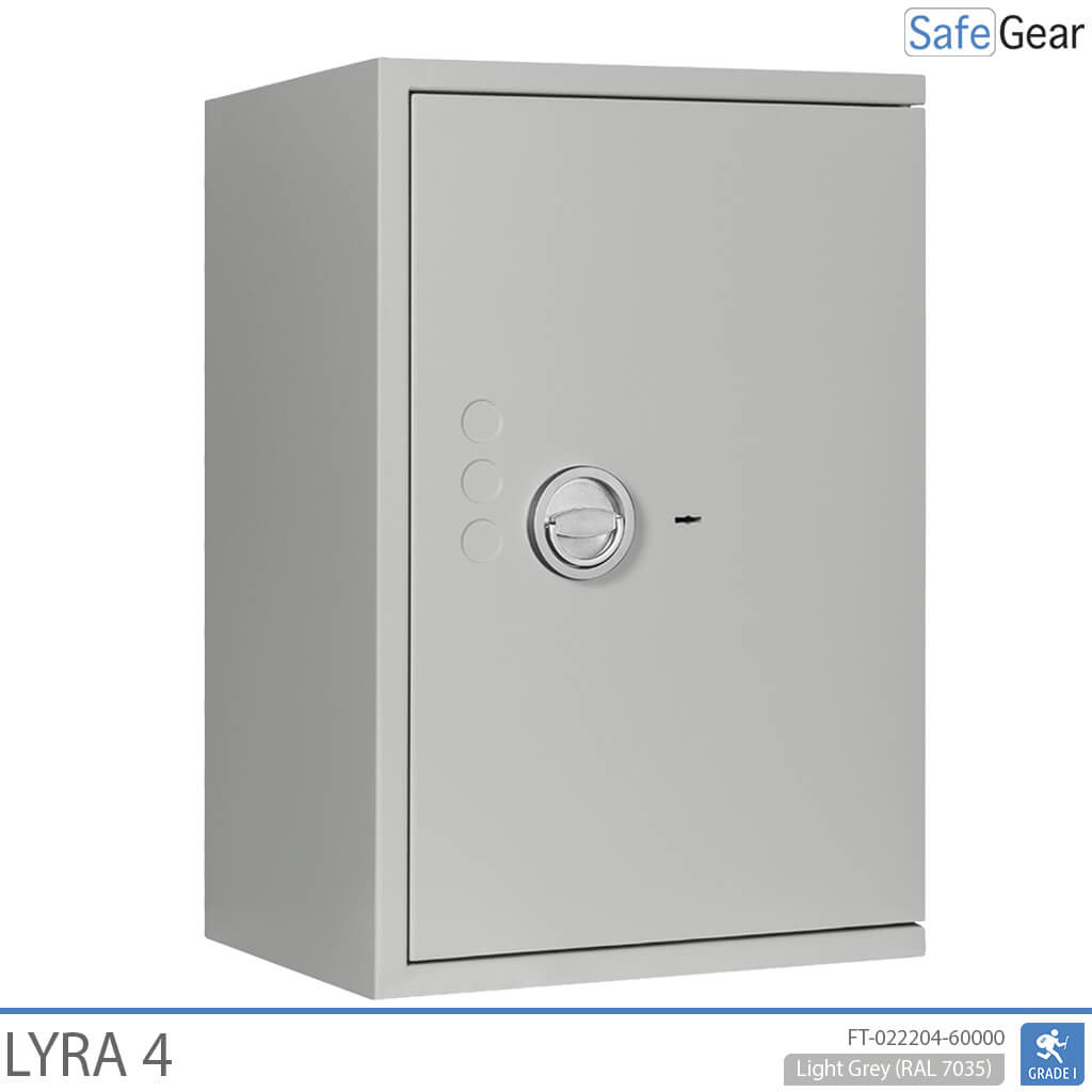 Lyra 4 - Caja Fuerte de seguridad (84 Litros) - Prueba antirrobo Grado 1