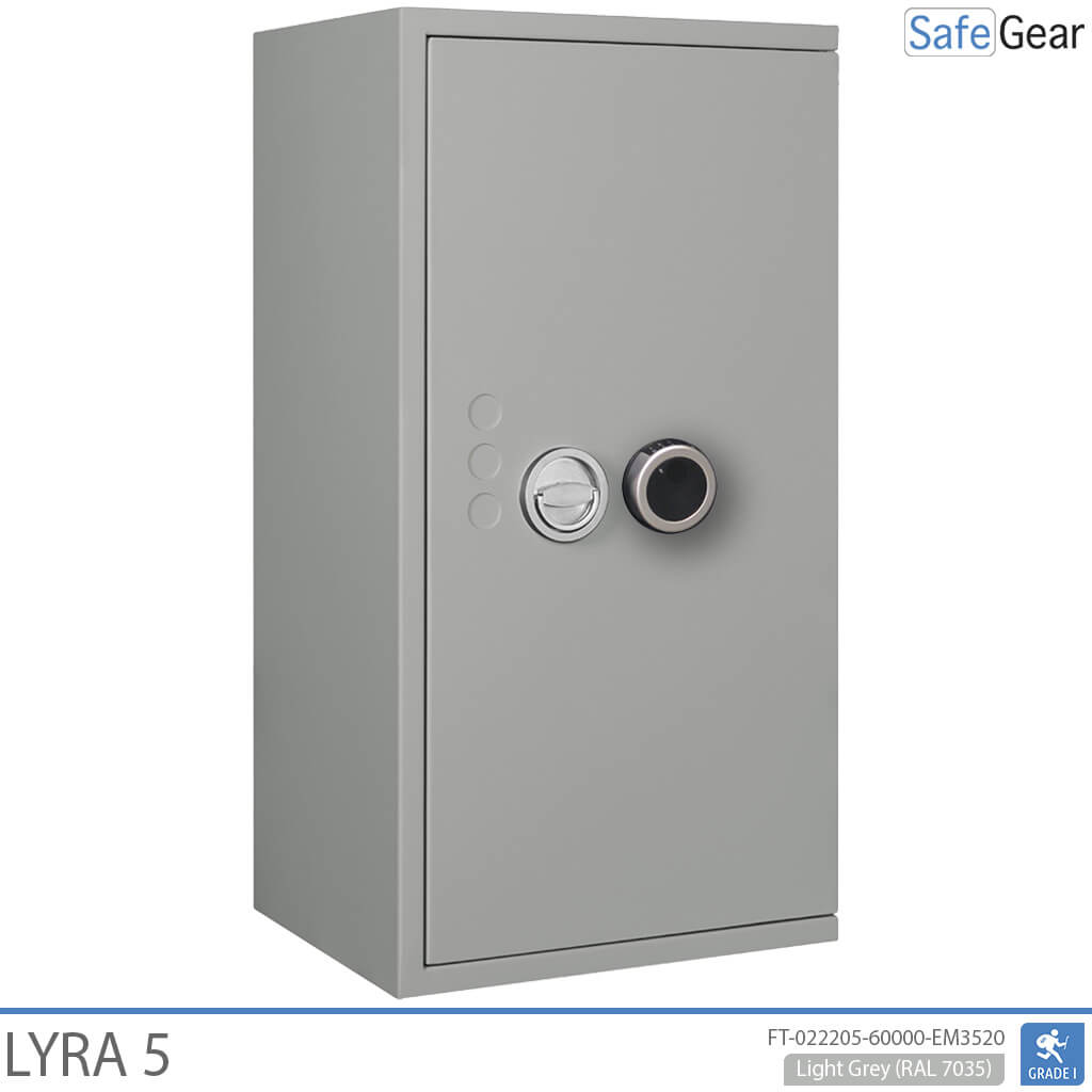 Lyra 5 - Caja Fuerte de seguridad (109 Litros) - Prueba antirrobo Grado 1