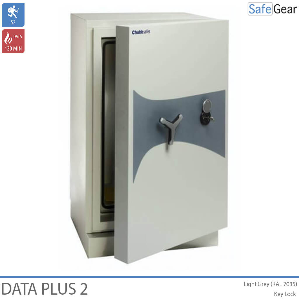 DataPlus 2 Caja Fuerte Para Datos (336 LTO) - Grado de protección antirrobo S2 / Prueba de fuego de 120 min - Cerradura Electrónica