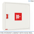 Armario contra incendios con carrete de manguera - 690x690x290 mm - PVC 30 m - 3/4'' (19mm)
