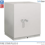 Fire Star Plus 0 Caja Fuerte Para Datos ignífuga (44 LTO) - Grado I de resistencia al robo / Prueba de resistencia al fuego de 120 min