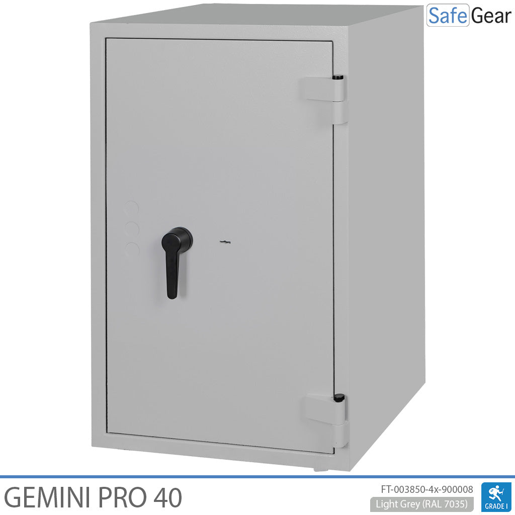 Gemini Pro 40 Caja Fuerte para farmacia (180 litros) - 4 cajones - 2 estantes - Prueba de robo Grado 1 - Cerradura con llave