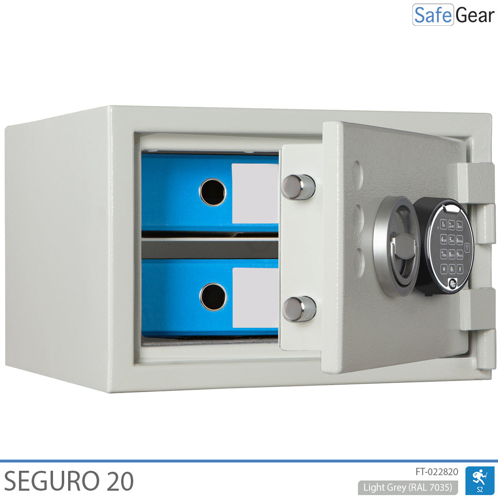 Seguro 20 - Caja Fuerte (19 litros) - Grado de Prueba contra Robos S2