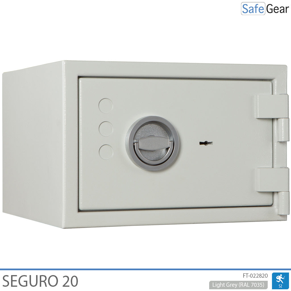 Seguro 20 - Caja Fuerte (19 litros) - Grado de Prueba contra Robos S2
