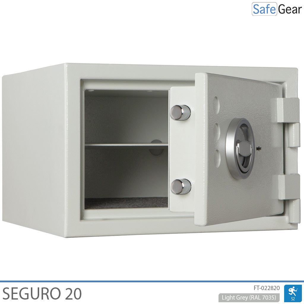 Seguro 20 - Caja Fuerte (19 litros) - Grado de Prueba contra Robos S2