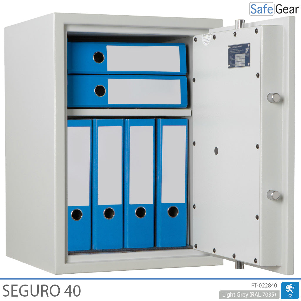 Seguro 40 - Caja Fuerte (58 litros) - Grado de prueba contra robos S2