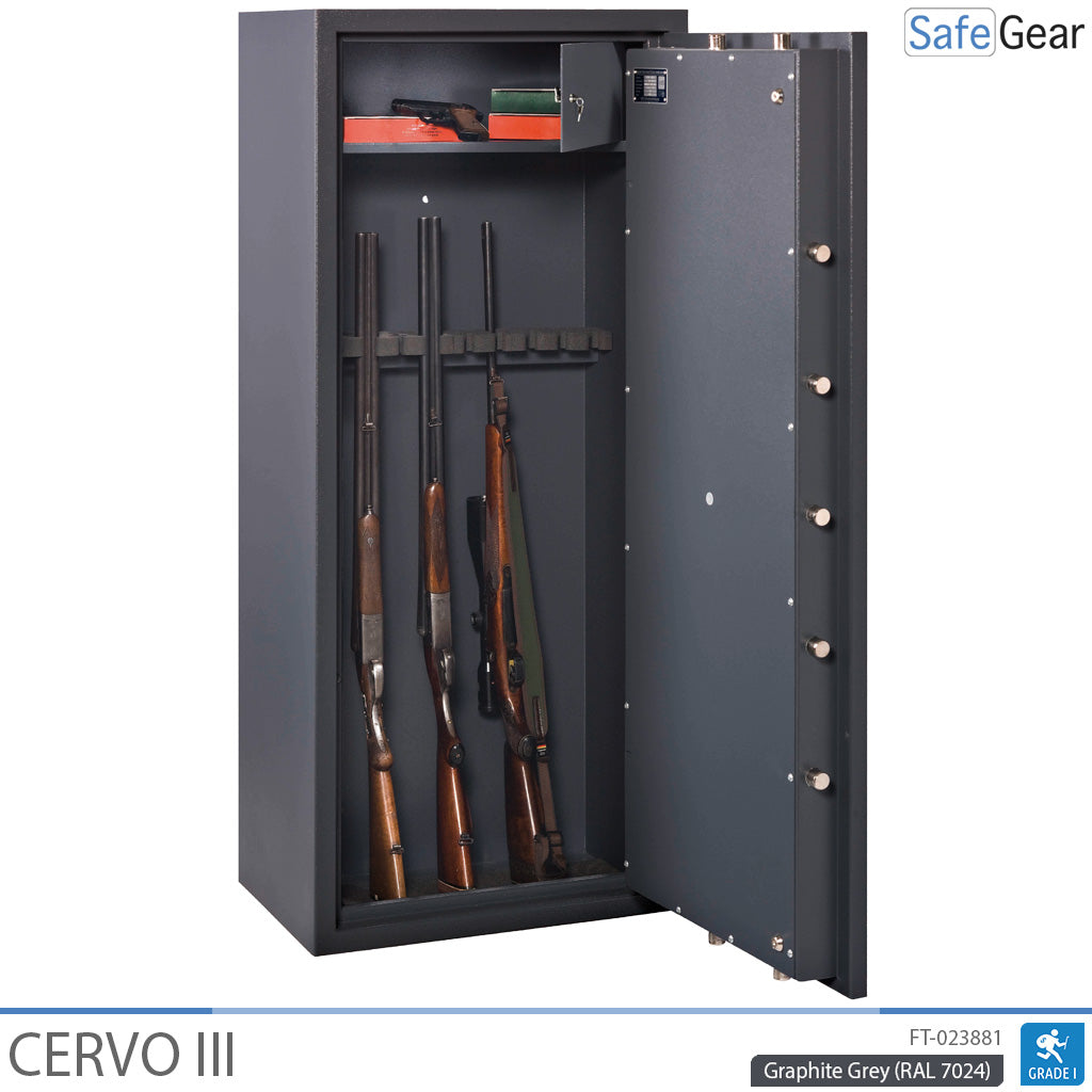 Cervo III - armero - (12 rifles) - Prueba de robo Grado 1