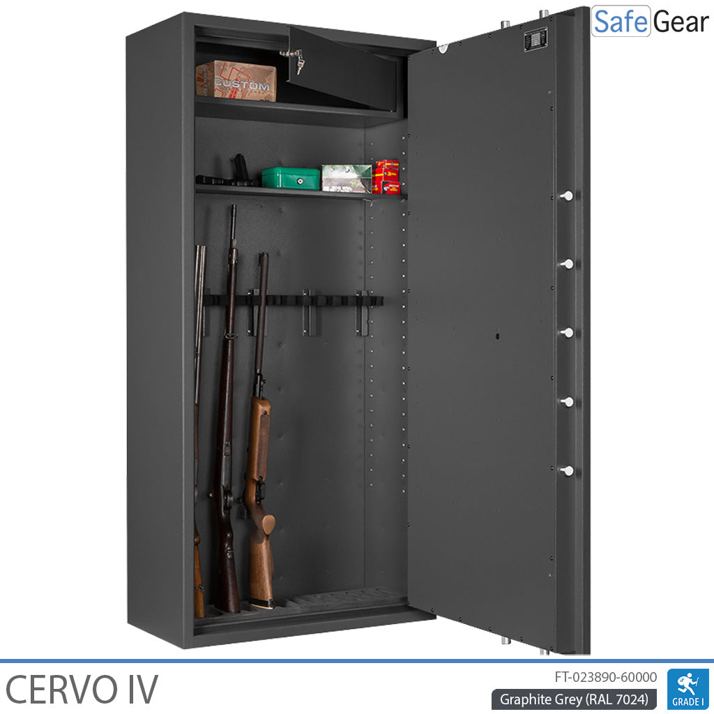 Cervo IV - armero - (14 rifles) - Prueba de robo Grado 1