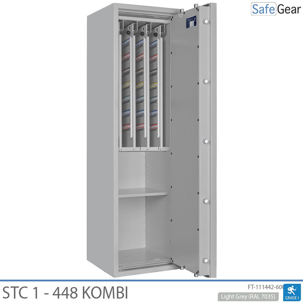 STC 1 - 448 Kombi - 448 llaves (125 L) - Grado de robo I - Cerradura Electrónica