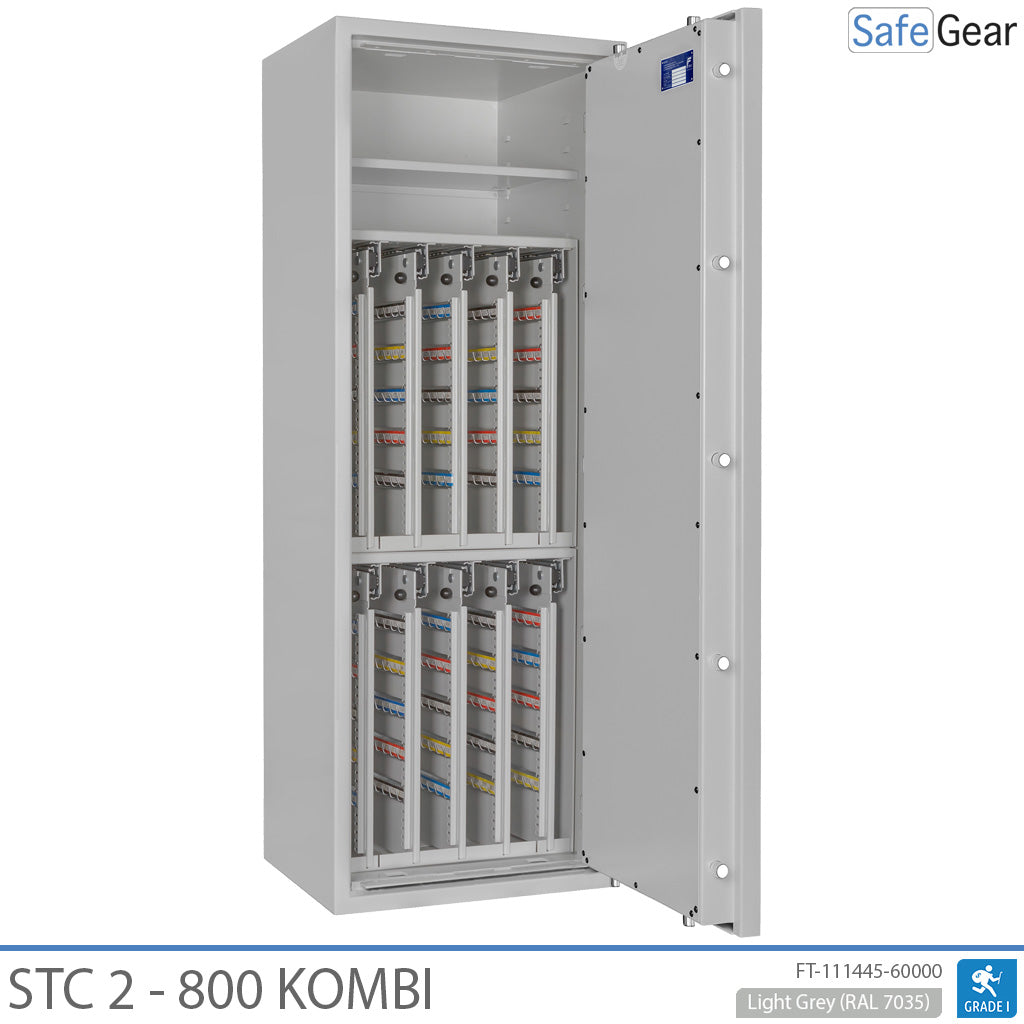 STC 2 - 800 Kombi - 800 llaves (166 L) - Grado de robo I - Cerradura con llave