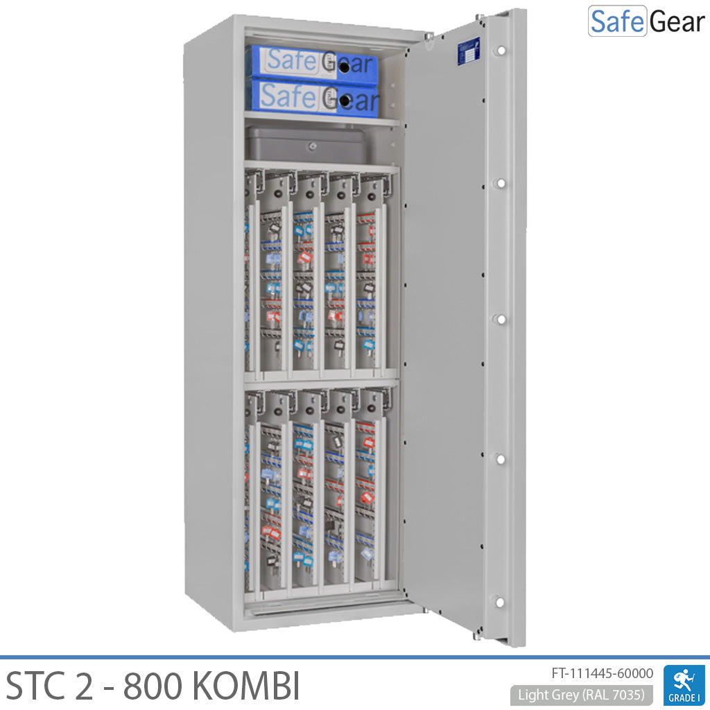 STC 2 - 800 Kombi - 800 llaves (166 L) - Grado de robo I - Cerradura con llave