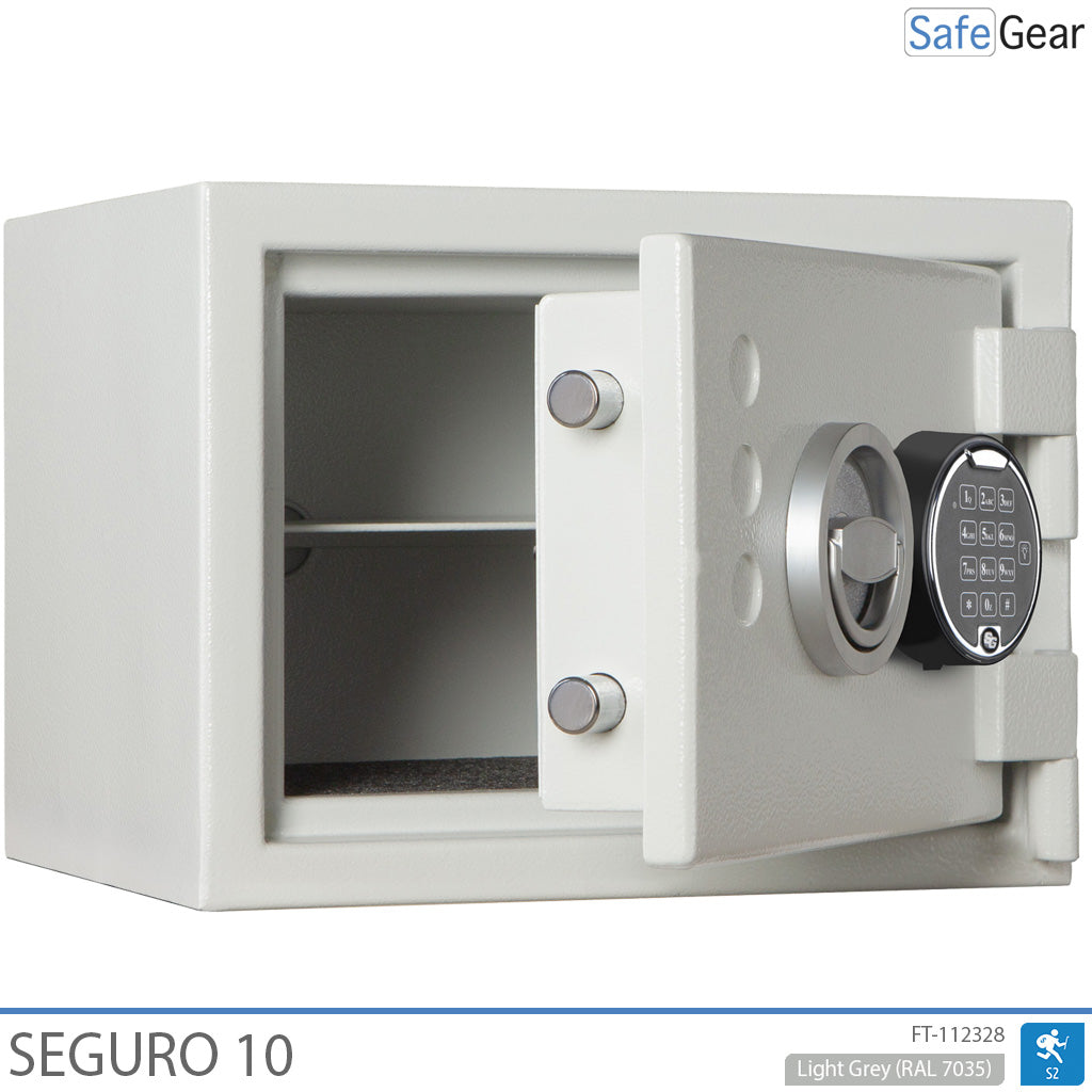 Seguro 10 - Caja Fuerte (11 Litros) - Grado de Resistencia al Robo S2