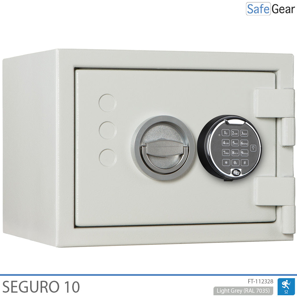 Seguro 10 - Caja Fuerte (11 Litros) - Grado de Resistencia al Robo S2