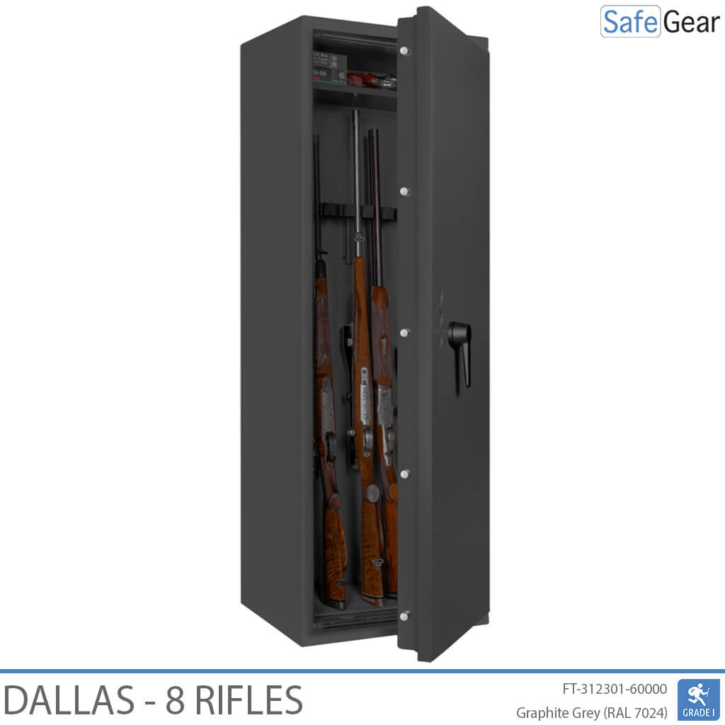 Dallas - Armero Homologado (8 rifles) - Prueba de robo Grado 1