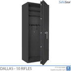Dallas Gun Safe 10 Rifles - Grade 1 - Code Lock