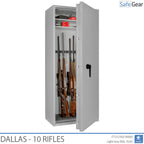 Dallas - Armero Homologado (10 rifles) - Prueba de robo Grado 1