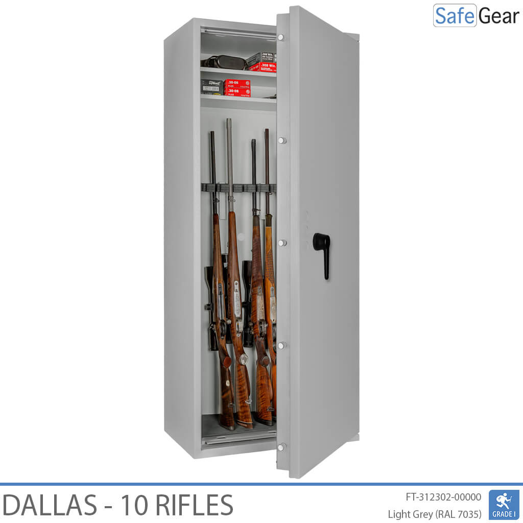 Dallas - Armero Homologado (10 rifles) - Prueba de robo Grado 1