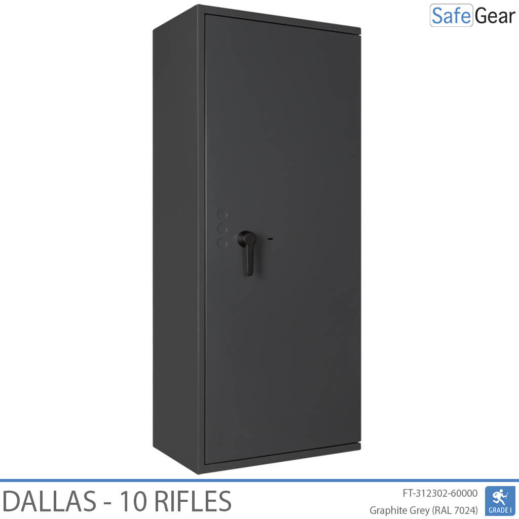 Dallas - Armero Homologado (10 rifles) - Prueba de robo Grado 1