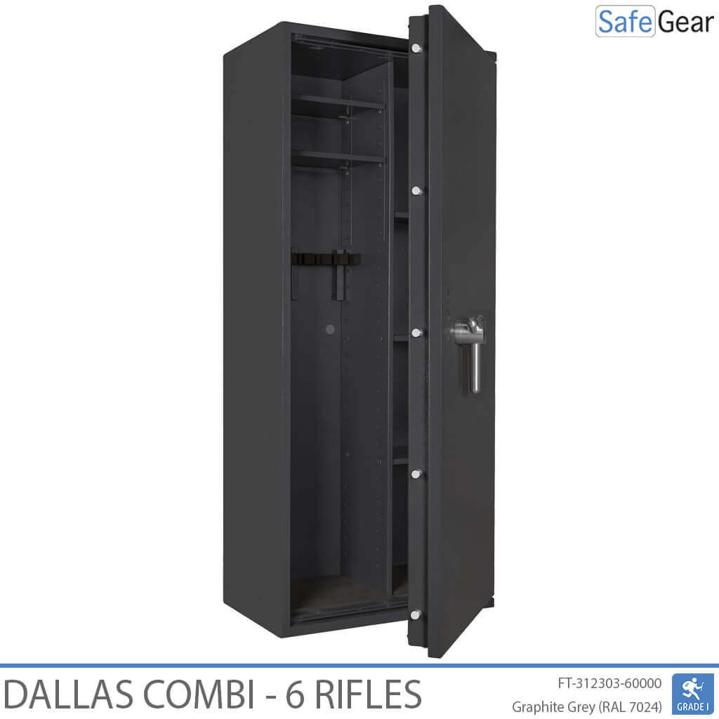 Dallas Combi - Armero Homologado (6 rifles) - Prueba de robo Grado 1
