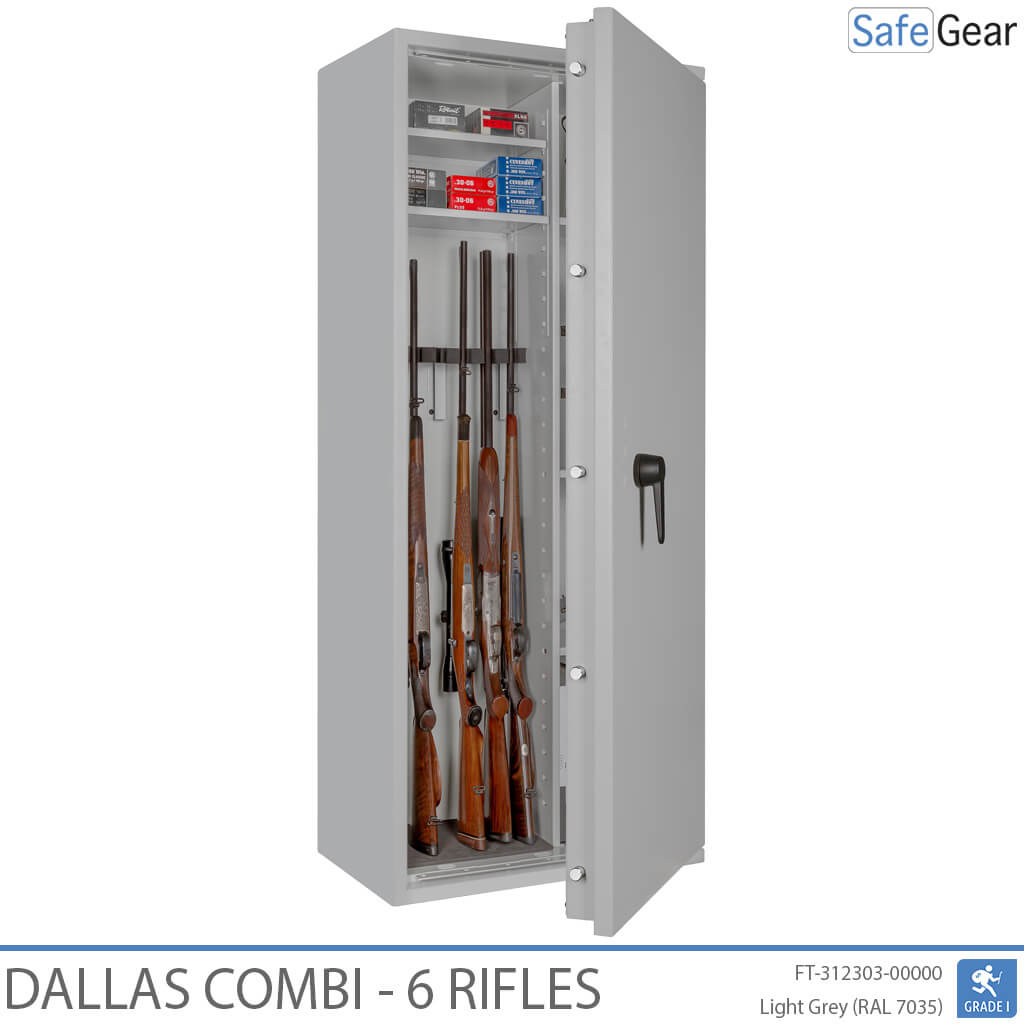 Dallas Combi - Armero Homologado (6 rifles) - Prueba de robo Grado 1