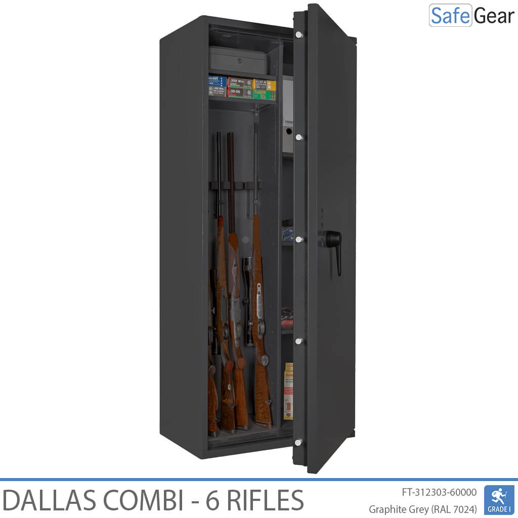 Dallas Combi - Armero Homologado (6 rifles) - Prueba de robo Grado 1