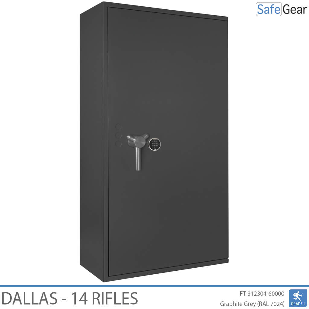 Dallas - Armero Homologado (14 rifles) - Prueba de robo Grado 1