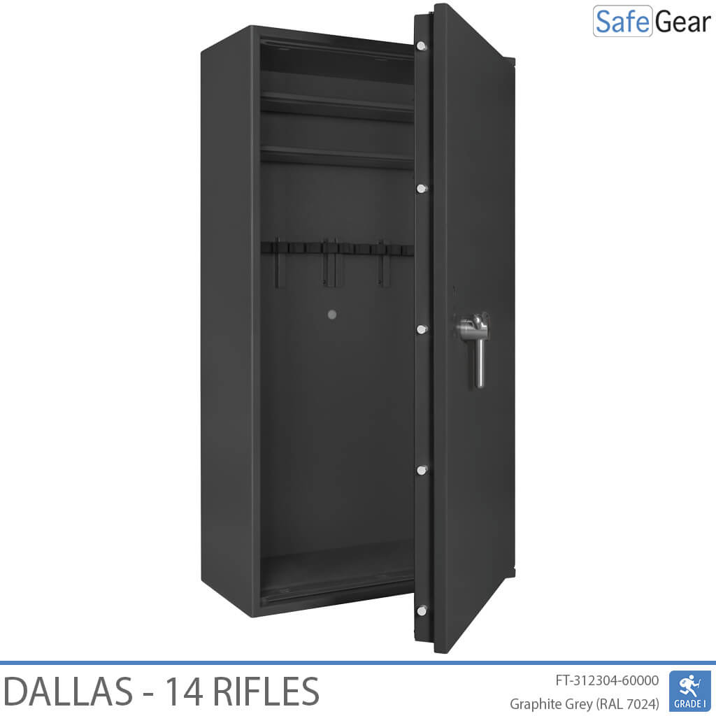 Dallas - Armero Homologado (14 rifles) - Prueba de robo Grado 1
