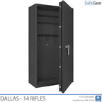 Dallas - Armero Homologado (14 rifles) - Prueba de robo Grado 1