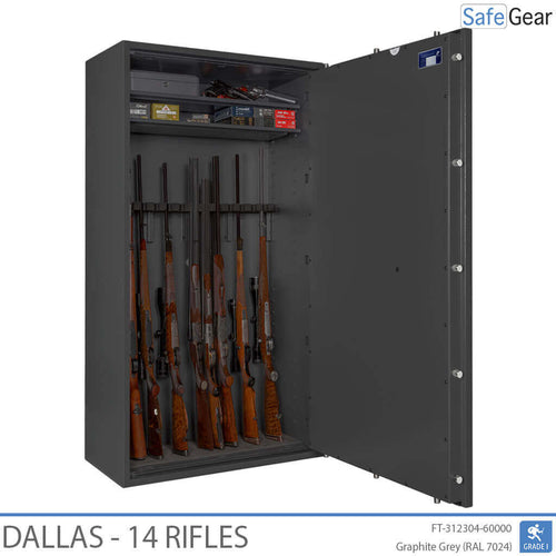 Dallas - Armero Homologado (14 rifles) - Prueba de robo Grado 1