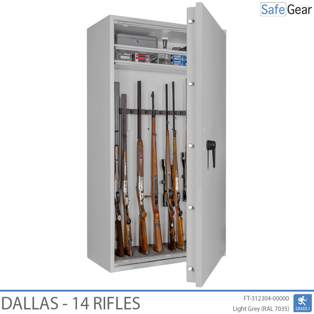 Dallas - Armero Homologado (14 rifles) - Prueba de robo Grado 1