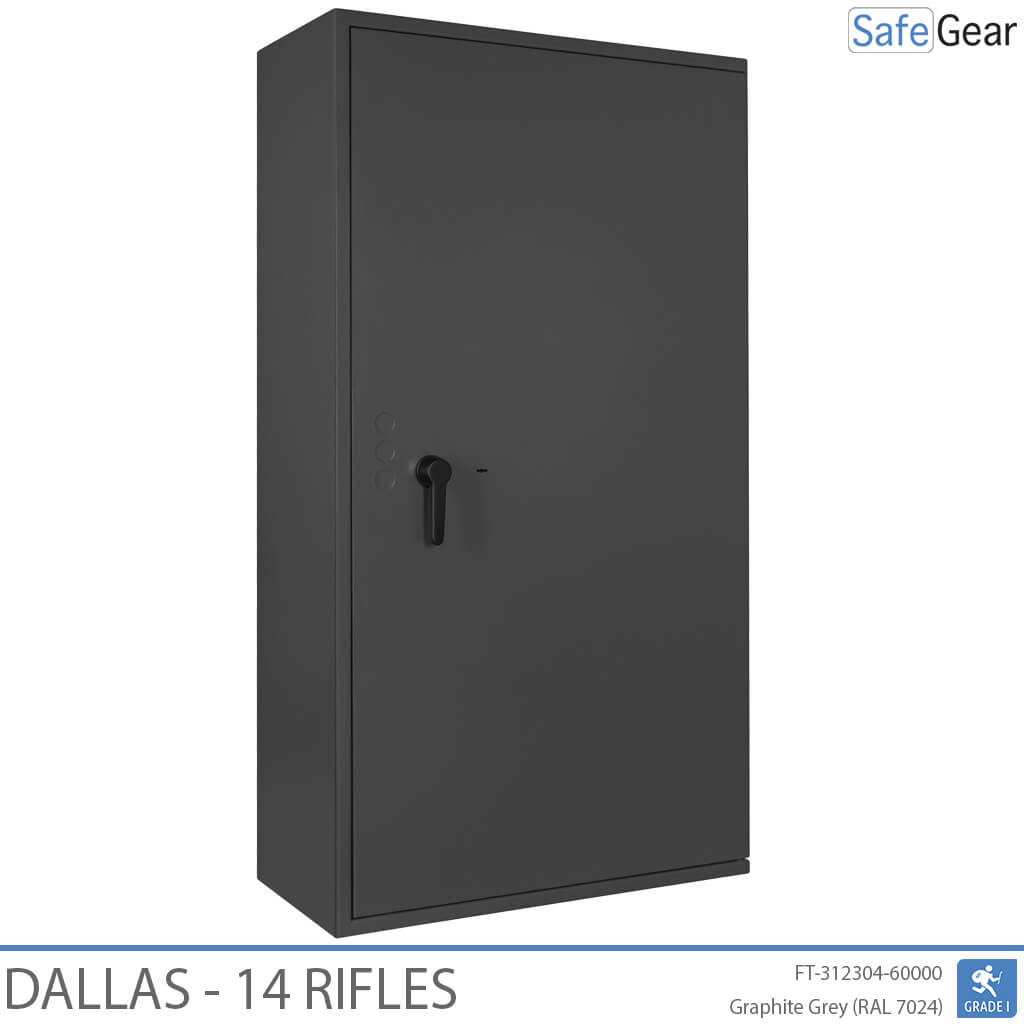 Dallas Combi - Armero Homologado (8 rifles) - Prueba de robo Grado 1