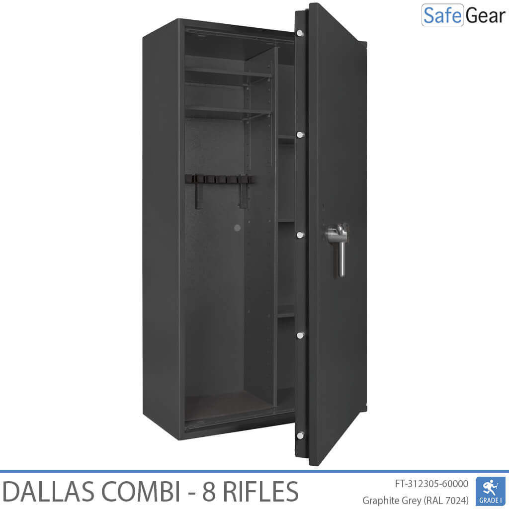 Dallas Combi - Armero Homologado (8 rifles) - Prueba de robo Grado 1