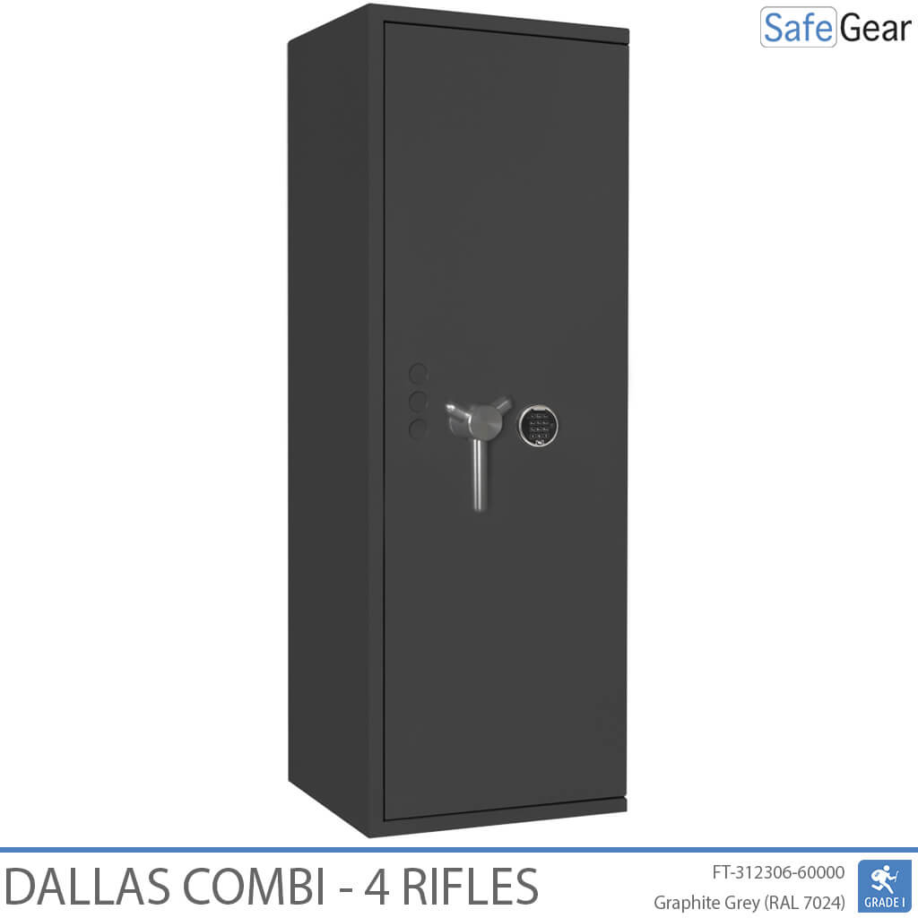 Dallas Combi - Armero Homologado (4 rifles) - Prueba de robo Grado 1