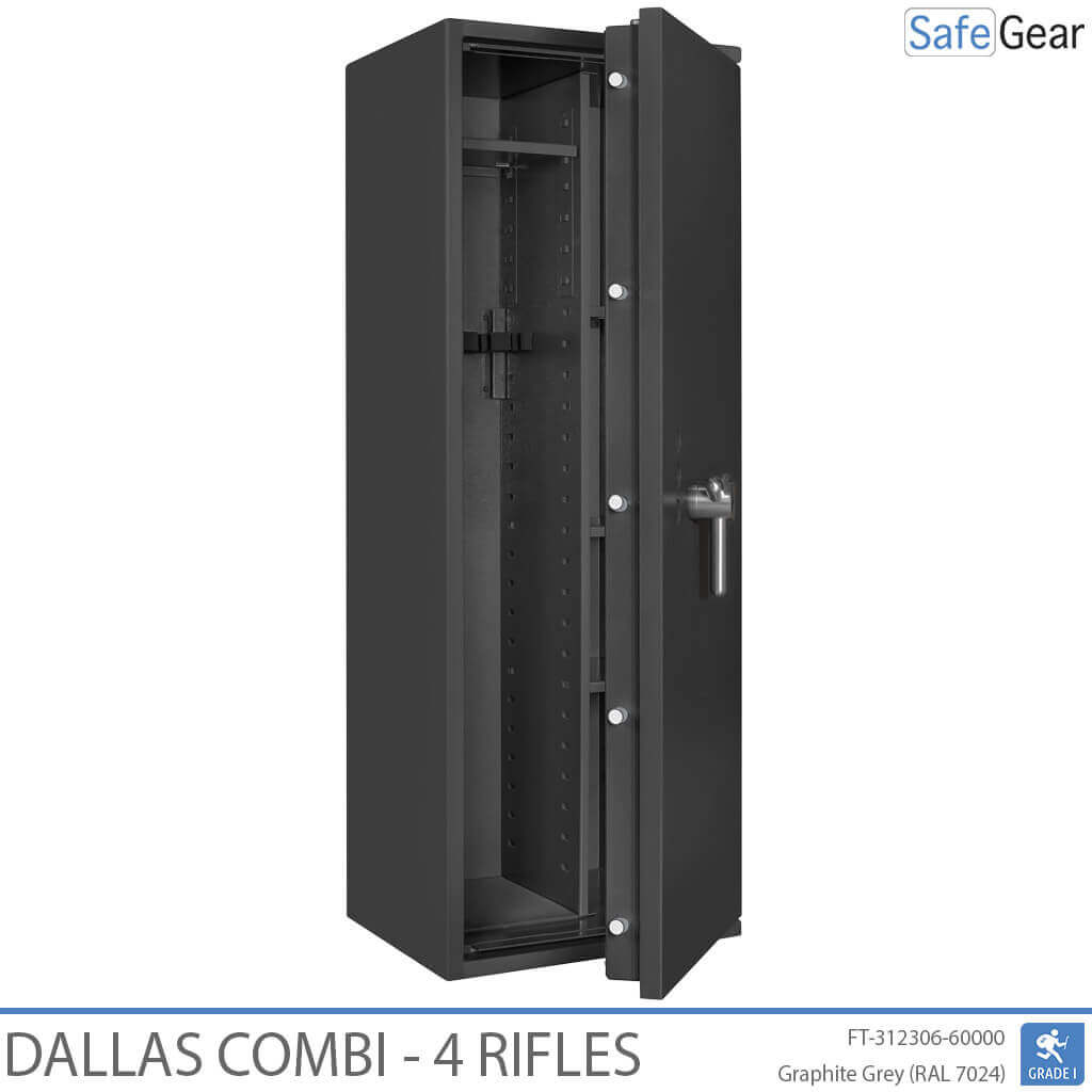 Dallas Combi - Armero Homologado (4 rifles) - Prueba de robo Grado 1