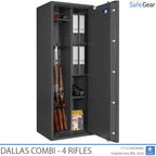 Dallas Combi - Armero Homologado (4 rifles) - Prueba de robo Grado 1