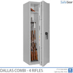 Dallas Combi - Armero Homologado (4 rifles) - Prueba de robo Grado 1