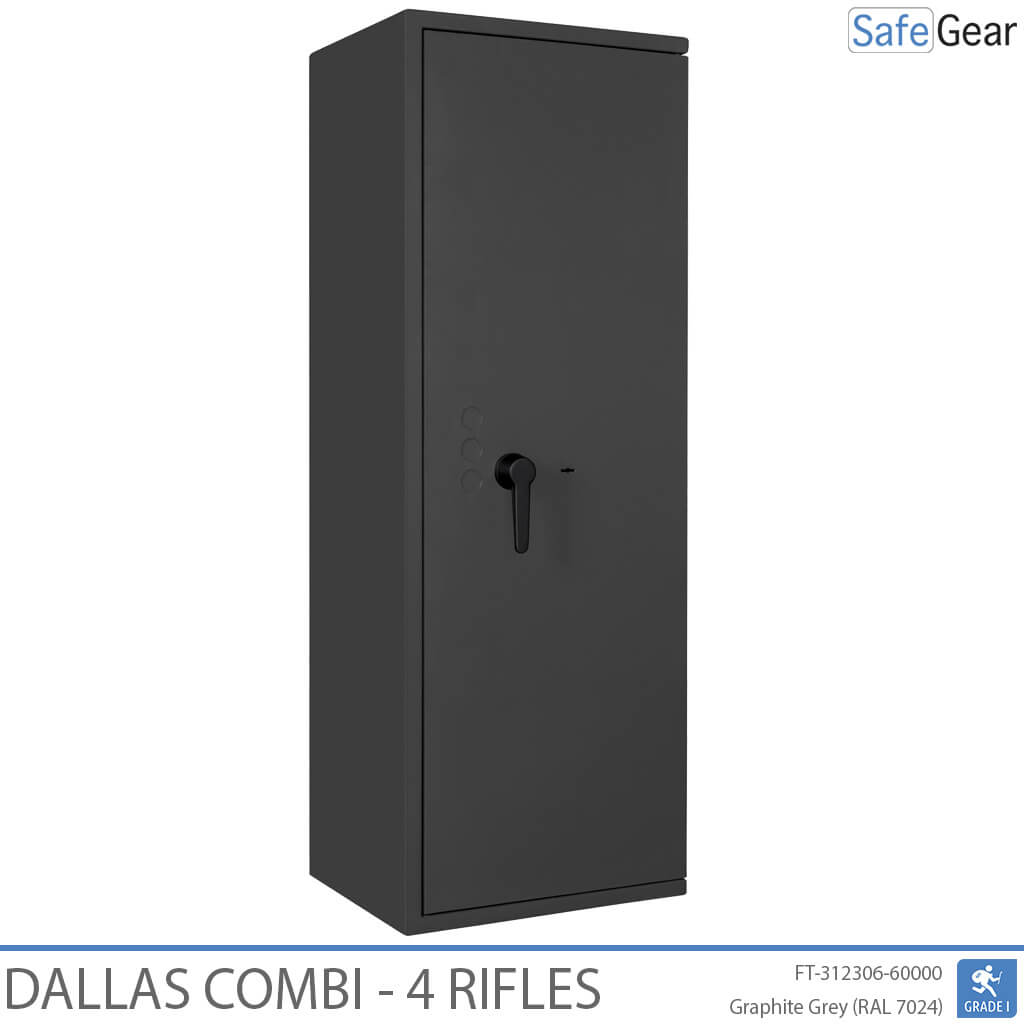Dallas Combi - Armero Homologado (4 rifles) - Prueba de robo Grado 1