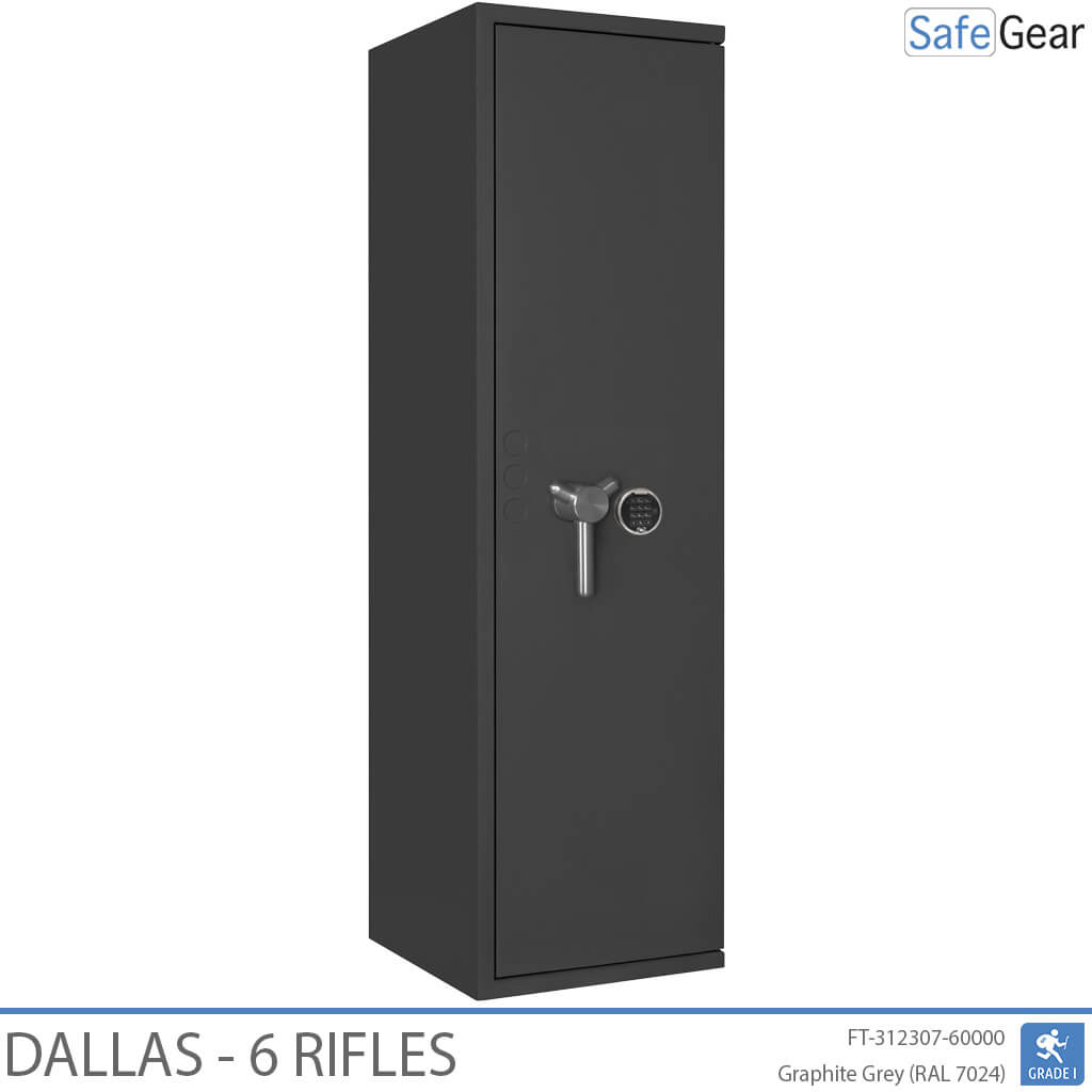 Dallas - Armero Homologado (6 rifles) - Prueba de robo Grado 1