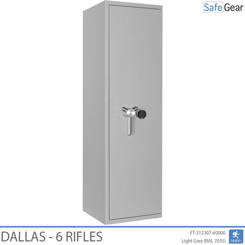 Dallas - Armero Homologado (6 rifles) - Prueba de robo Grado 1