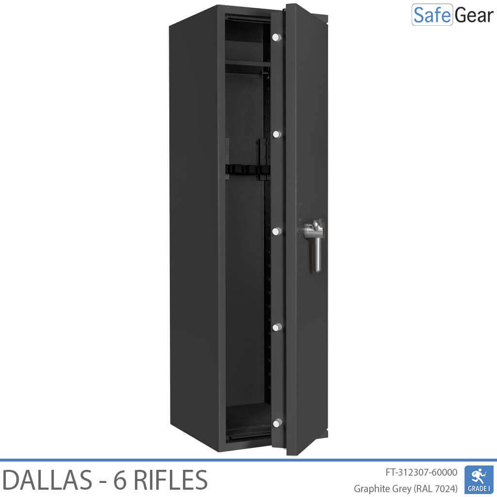 Dallas - Armero Homologado (6 rifles) - Prueba de robo Grado 1